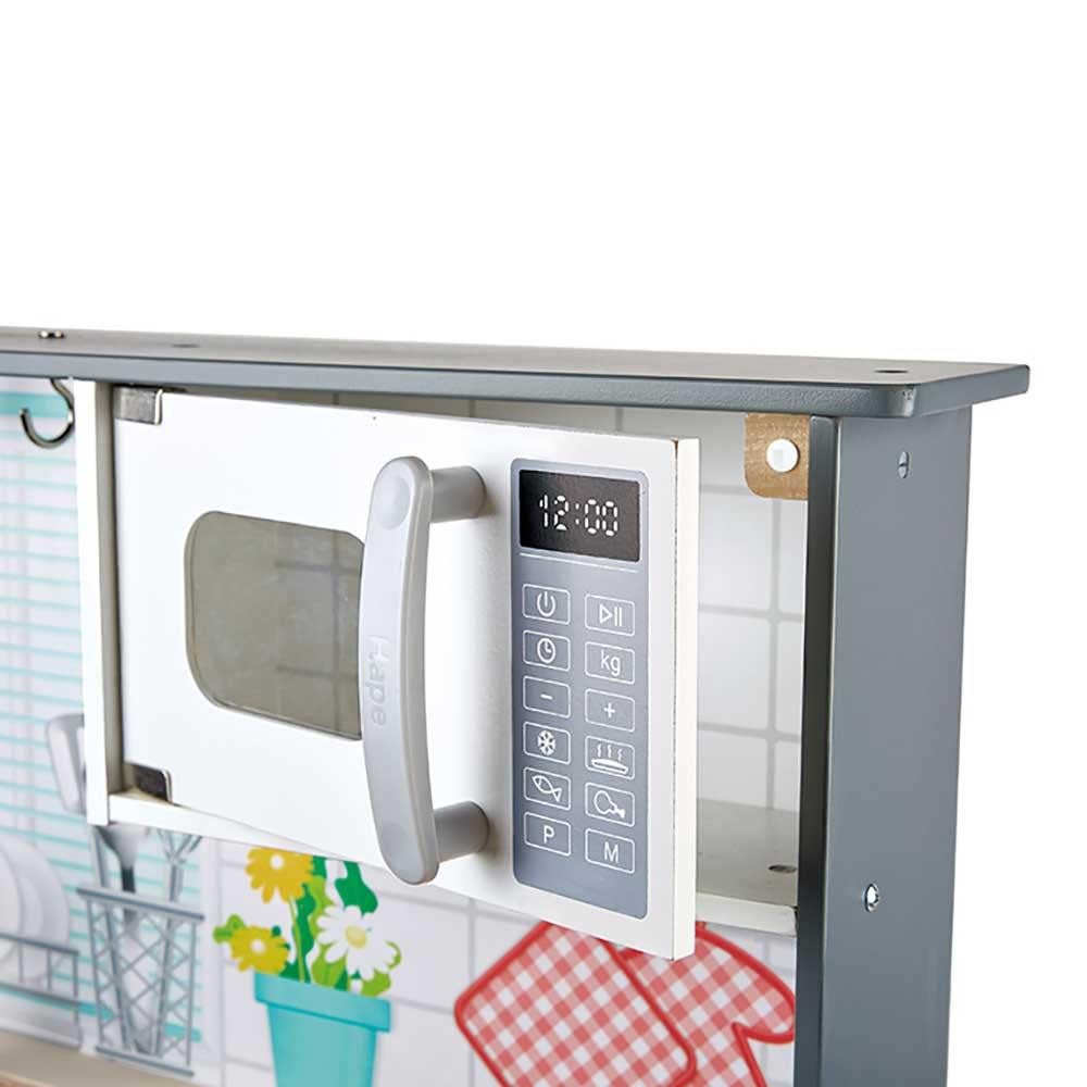 Hape E3166木製聲光電玩小廚房煮飯仔🍳STEM玩具-STEM玩具-Kidrise🧒🏻STEM香港教育玩具｜STEAM科學實驗玩具｜STEM幼兒教育玩具｜啟智早教玩具｜蒙特梭利教具