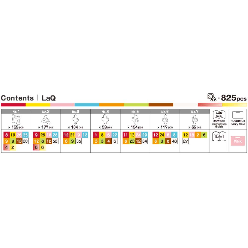 日本LaQ兒童益智拼裝積木玩具(Sweets Party 甜品派對｜825片)-STEM玩具-Kidrise🧒🏻STEM香港教育玩具｜STEAM科學實驗玩具｜STEM幼兒教育玩具｜啟智早教玩具｜蒙特梭利教具