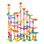 STEM彈射滑梯滾球軌道🔮 (133件積木30滾球)-STEM玩具-Kidrise🧒🏻STEM香港教育玩具｜STEAM科學實驗玩具｜STEM幼兒教育玩具｜啟智早教玩具｜蒙特梭利教具