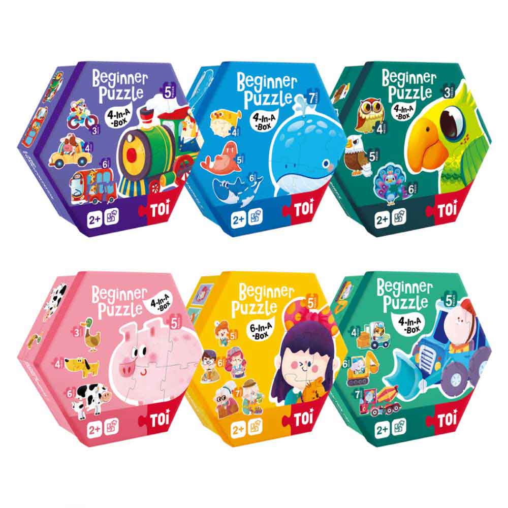 TOI早教幼兒👶大塊拼圖STEAM益智玩具🧩-STEM玩具-Kidrise🧒🏻STEM香港教育玩具｜STEAM科學實驗玩具｜STEM幼兒教育玩具｜啟智早教玩具｜蒙特梭利教具 Main image