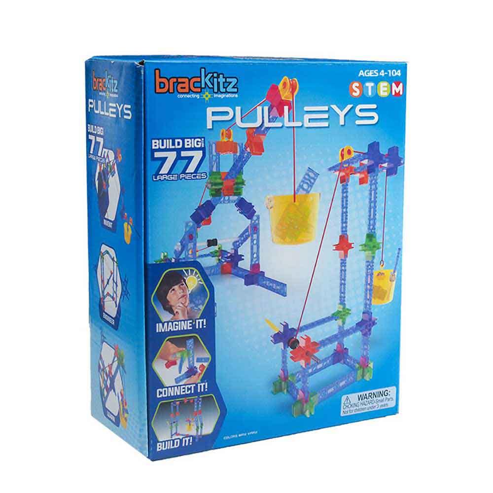 Brackitz Pulleys⚙️滑輪積木美國STEM玩具套裝🔫-STEM玩具-Kidrise🧒🏻STEM香港教育玩具｜STEAM科學實驗玩具｜STEM幼兒教育玩具｜啟智早教玩具｜蒙特梭利教具 主圖
