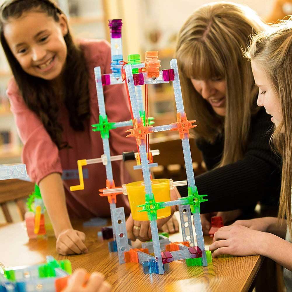 Brackitz Pulleys⚙️滑輪積木美國STEM玩具套裝🔫-STEM玩具-Kidrise🧒🏻STEM香港教育玩具｜STEAM科學實驗玩具｜STEM幼兒教育玩具｜啟智早教玩具｜蒙特梭利教具