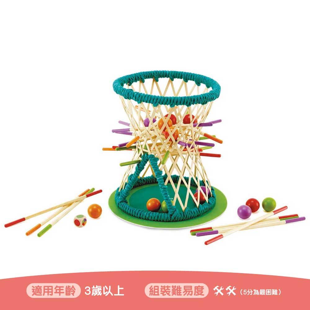Hape E5522竹簍掉球🧺專注力訓練遊戲STEM玩具-STEM玩具-Kidrise🧒🏻STEM香港教育玩具｜STEAM科學實驗玩具｜STEM幼兒教育玩具｜啟智早教玩具｜蒙特梭利教具