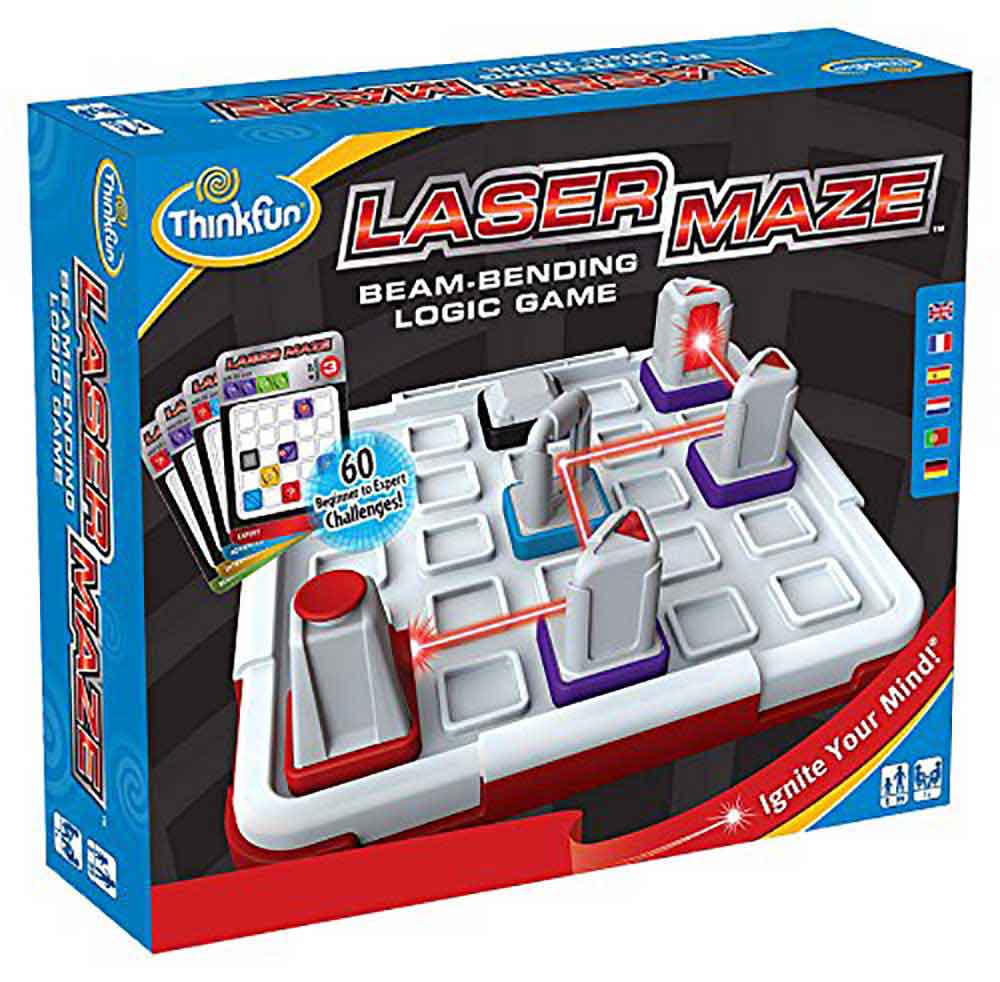 ThinkFun🧩《雷射迷宮Laser Maze》🔦美國STEM玩具-STEM玩具-Kidrise🧒🏻STEM香港教育玩具｜STEAM科學實驗玩具｜STEM幼兒教育玩具｜啟智早教玩具｜蒙特梭利教具