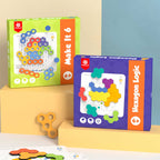 【觀塘自取】Pinwheel 蜂窩磁力百變智力數學拼圖 (邏輯款)-STEM玩具-Kidrise🧒🏻STEM香港教育玩具｜STEAM科學實驗玩具｜STEM幼兒教育玩具｜啟智早教玩具｜蒙特梭利教具