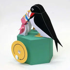 Kidrise 可動3D立體機關紙模型玩具・煩惱的鳥媽媽・DIY玩具-STEM玩具-Kidrise🧒🏻STEM香港教育玩具｜STEAM科學實驗玩具｜STEM幼兒教育玩具｜啟智早教玩具｜蒙特梭利教具