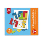 【觀塘自取】Pinwheel L型配對啟蒙🧠智力遊戲(中級版)-蒙特梭利玩具-Kidrise🧒🏻STEM香港教育玩具｜STEAM科學實驗玩具｜STEM幼兒教育玩具｜啟智早教玩具｜蒙特梭利教具