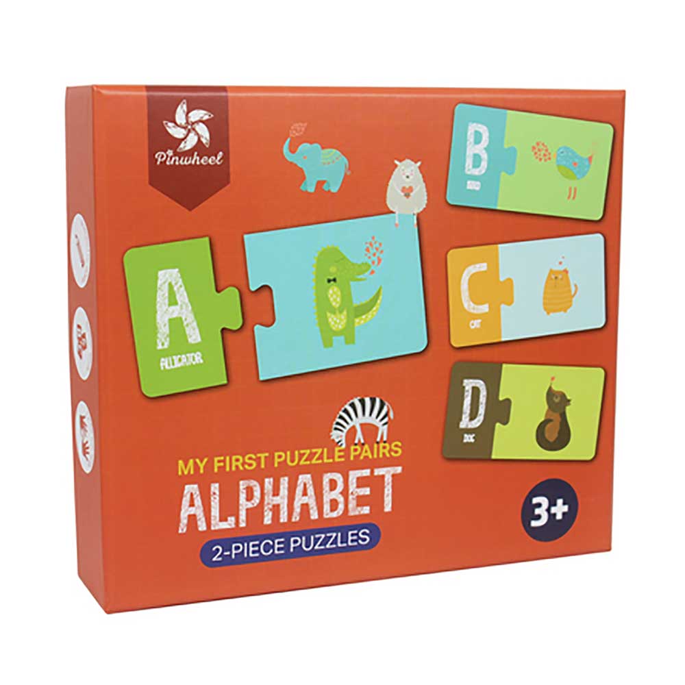 【觀塘自取】Pinwheel 兒童啓蒙認知遊戲配對拼圖卡片 (英文字母卡片)-蒙特梭利玩具-Kidrise🧒🏻STEM香港教育玩具｜STEAM科學實驗玩具｜STEM幼兒教育玩具｜啟智早教玩具｜蒙特梭利教具