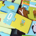 【觀塘自取】Pinwheel 兒童啓蒙認知遊戲配對拼圖卡片 (英文字母卡片)-蒙特梭利玩具-Kidrise🧒🏻STEM香港教育玩具｜STEAM科學實驗玩具｜STEM幼兒教育玩具｜啟智早教玩具｜蒙特梭利教具