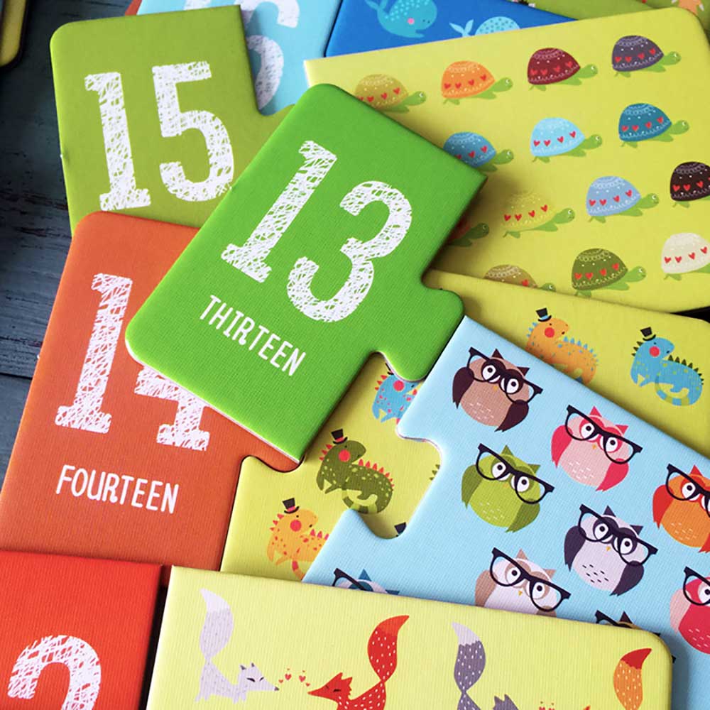 【觀塘自取】Pinwheel 兒童啓蒙認知遊戲配對拼圖卡片 (數字卡片)-蒙特梭利玩具-Kidrise🧒🏻STEM香港教育玩具｜STEAM科學實驗玩具｜STEM幼兒教育玩具｜啟智早教玩具｜蒙特梭利教具