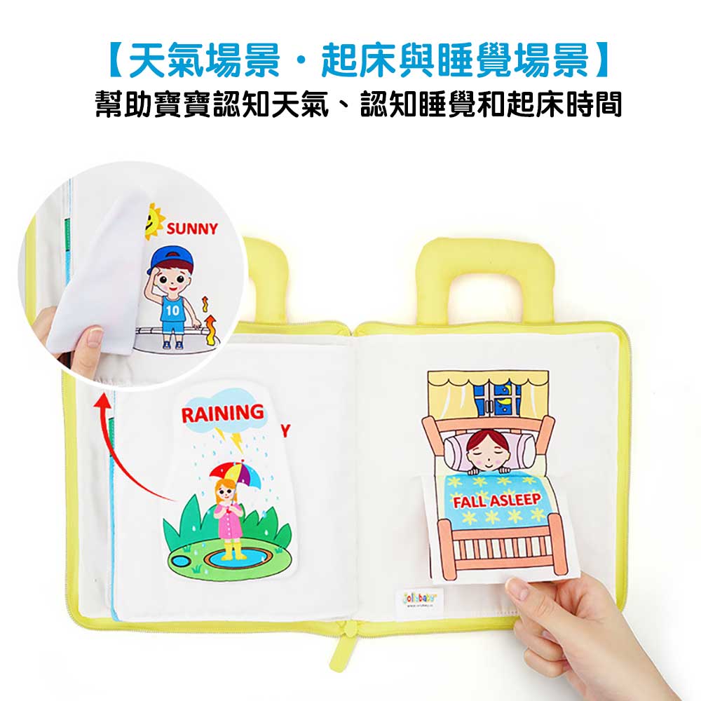 Jollybaby啟蒙早教👶立體3D寶寶布書👼-蒙特梭利玩具-Kidrise🧒🏻STEM香港教育玩具｜STEAM科學實驗玩具｜STEM幼兒教育玩具｜啟智早教玩具｜蒙特梭利教具