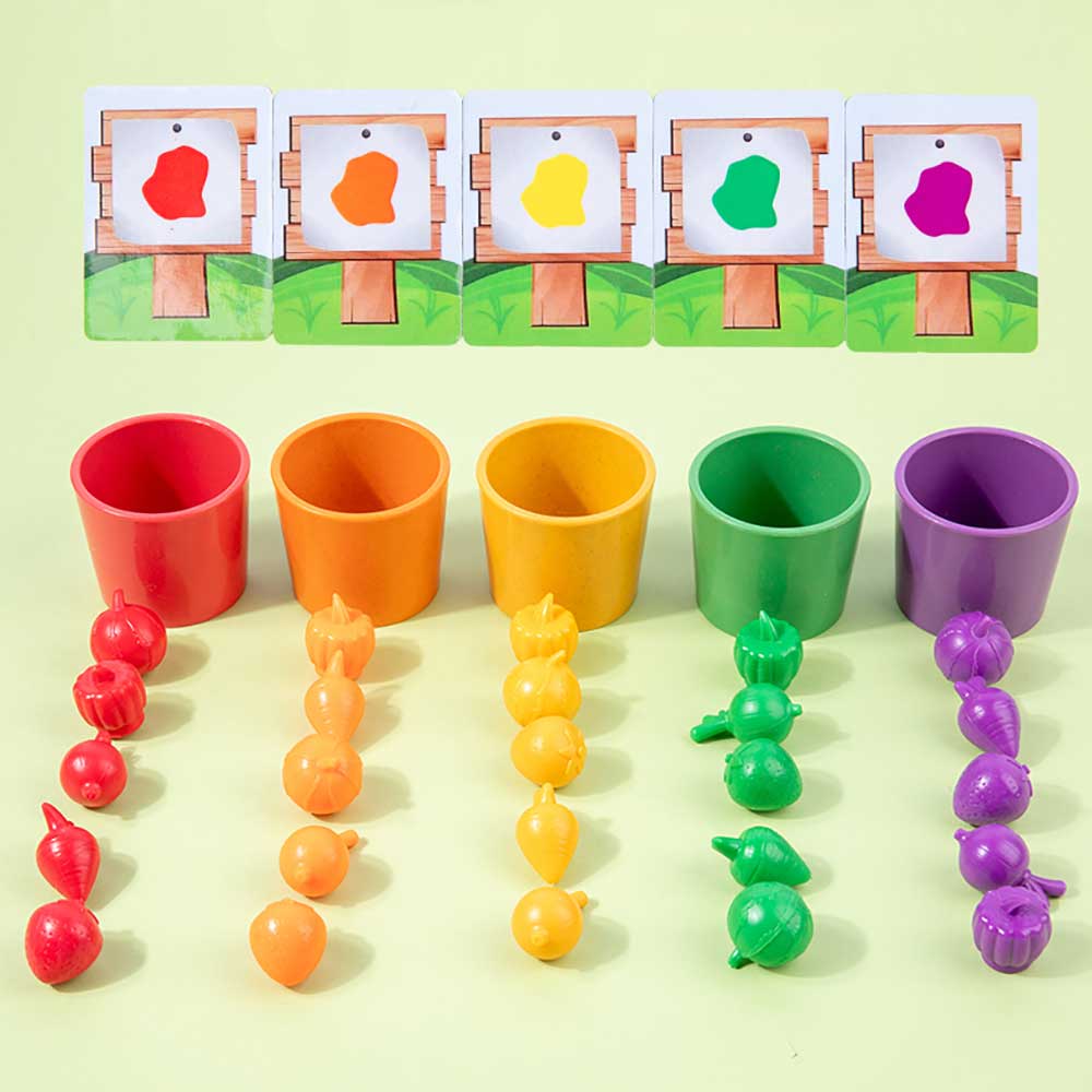 水果蔬菜農場拼砌Vegetable Farm Toy 幼稚園教具-蒙特梭利玩具-Kidrise🧒🏻STEM香港教育玩具｜STEAM科學實驗玩具｜STEM幼兒教育玩具｜啟智早教玩具｜蒙特梭利教具