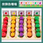 水果蔬菜農場拼砌Vegetable Farm Toy 幼稚園教具-蒙特梭利玩具-Kidrise🧒🏻STEM香港教育玩具｜STEAM科學實驗玩具｜STEM幼兒教育玩具｜啟智早教玩具｜蒙特梭利教具