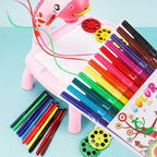 幼兒蒙氏長頸鹿投影機繪畫桌 (黃色)-蒙特梭利玩具-Kidrise🧒🏻STEM香港教育玩具｜STEAM科學實驗玩具｜STEM幼兒教育玩具｜啟智早教玩具｜蒙特梭利教具