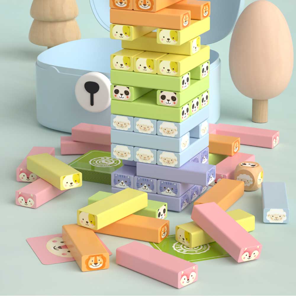 [Kwun Tong Self-Collection] Goryeo Baby Wooden Stackable Toys (with Collection Box) Secondary image