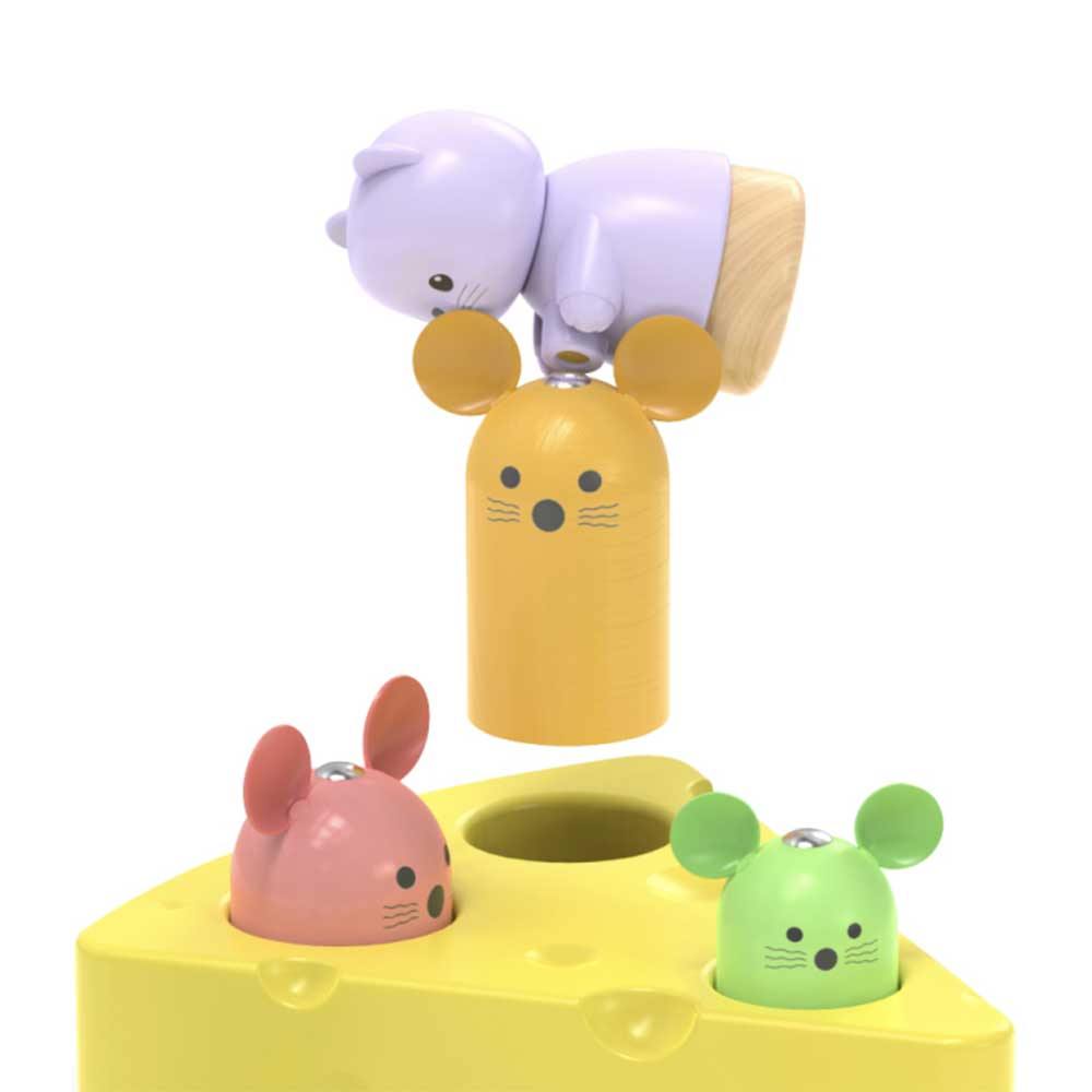 Goryeo Baby蒙特梭利🧀拯救芝士磁力玩具🐭-蒙特梭利玩具-Kidrise🧒🏻STEM香港教育玩具｜STEAM科學實驗玩具｜STEM幼兒教育玩具｜啟智早教玩具｜蒙特梭利教具