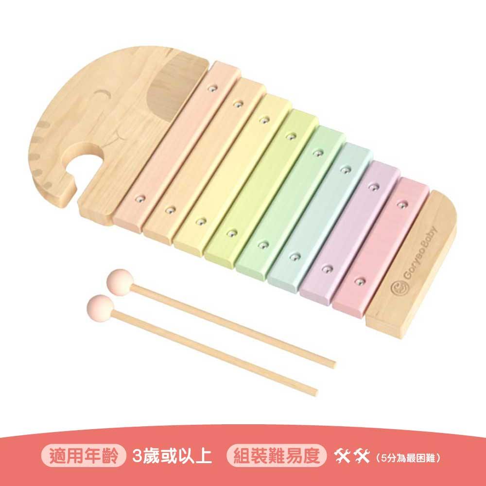 Goryeo Baby Montessori Elephant Octave Wooden Hand Percussion Piano Secondary image