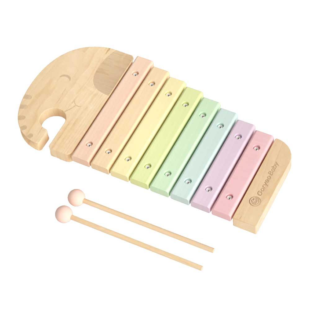 Goryeo Baby蒙特梭利大象八音木製手敲琴-蒙特梭利玩具-Kidrise🧒🏻STEM香港教育玩具｜STEAM科學實驗玩具｜STEM幼兒教育玩具｜啟智早教玩具｜蒙特梭利教具 Main image