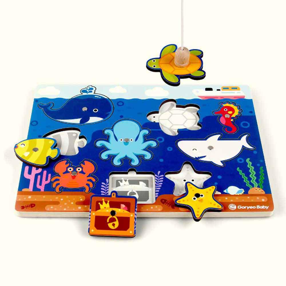 Goryeo Baby蒙特梭利👐木製釣魚拼板🎣 – Kidrise🧒🏻STEM香港教育玩具|STEAM科學實驗玩具|STEM幼兒教育玩具|啟智 ...