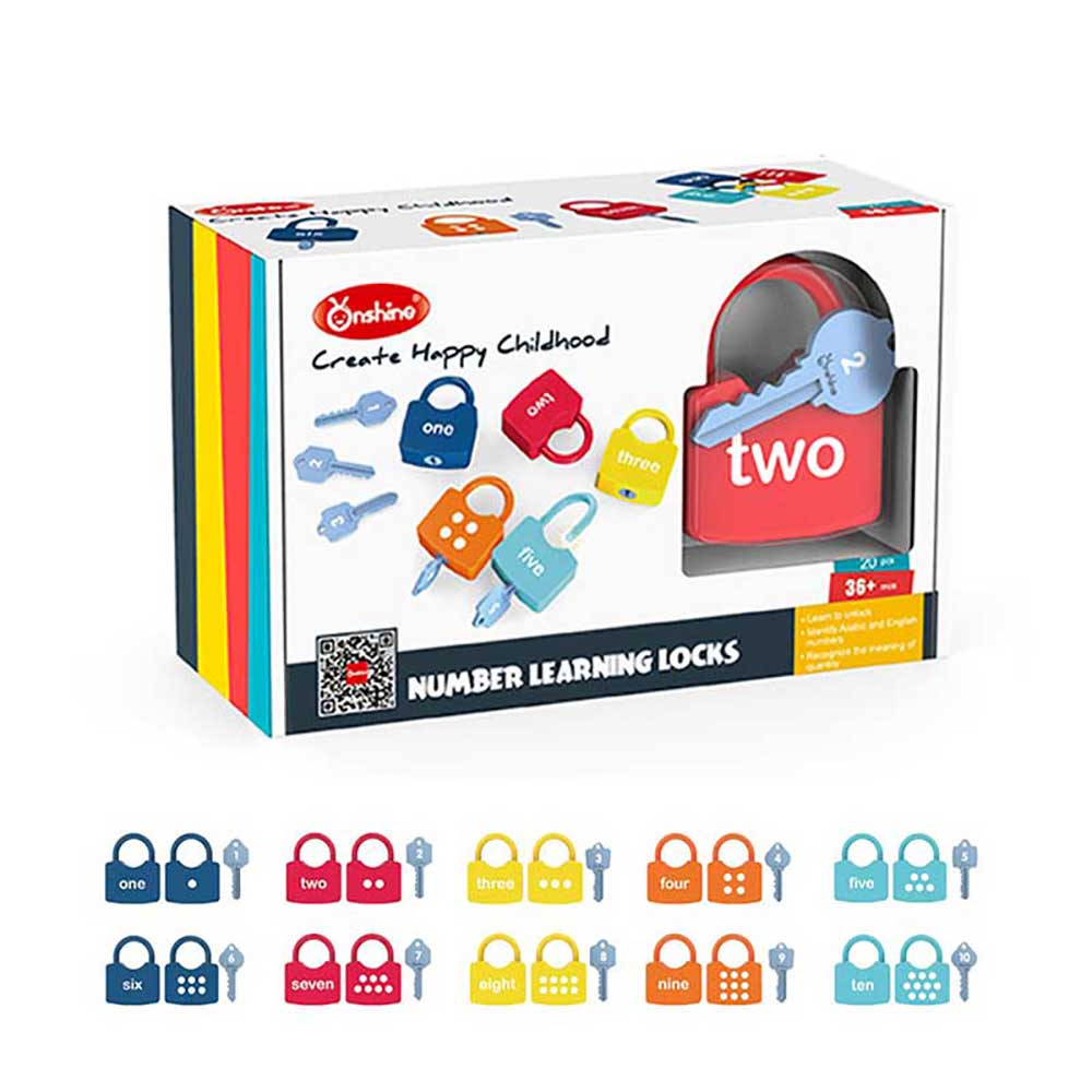 【觀塘自取】Onshine兒童蒙氏早教🔐開鎖益智玩具🧠(數字版)-蒙特梭利玩具-Kidrise🧒🏻STEM香港教育玩具｜STEAM科學實驗玩具｜STEM幼兒教育玩具｜啟智早教玩具｜蒙特梭利教具