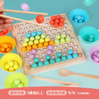 ohye蒙特梭利早教夾珠教具 (初階版)-蒙特梭利玩具-Kidrise🧒🏻STEM香港教育玩具｜STEAM科學實驗玩具｜STEM幼兒教育玩具｜啟智早教玩具｜蒙特梭利教具