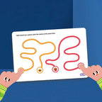 Saalin 幼兒啟蒙左右手指迷宮玩具🧠左右腦全腦開發-蒙特梭利玩具-Kidrise🧒🏻STEM香港教育玩具｜STEAM科學實驗玩具｜STEM幼兒教育玩具｜啟智早教玩具｜蒙特梭利教具