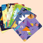 Saalin 兒童進階啟蒙場景七巧板🔺數學啟蒙玩具-蒙特梭利玩具-Kidrise🧒🏻STEM香港教育玩具｜STEAM科學實驗玩具｜STEM幼兒教育玩具｜啟智早教玩具｜蒙特梭利教具