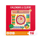 TOI英語日曆時鐘⏰兒童益智拼圖玩具(6合1版)-STEM玩具-Kidrise🧒🏻STEM香港教育玩具｜STEAM科學實驗玩具｜STEM幼兒教育玩具｜啟智早教玩具｜蒙特梭利教具