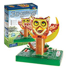 PANGM電動3D立體免裁剪STEM摺紙模型 (貓頭鷹)-STEM玩具-Kidrise🧒🏻STEM香港教育玩具｜STEAM科學實驗玩具｜STEM幼兒教育玩具｜啟智早教玩具｜蒙特梭利教具