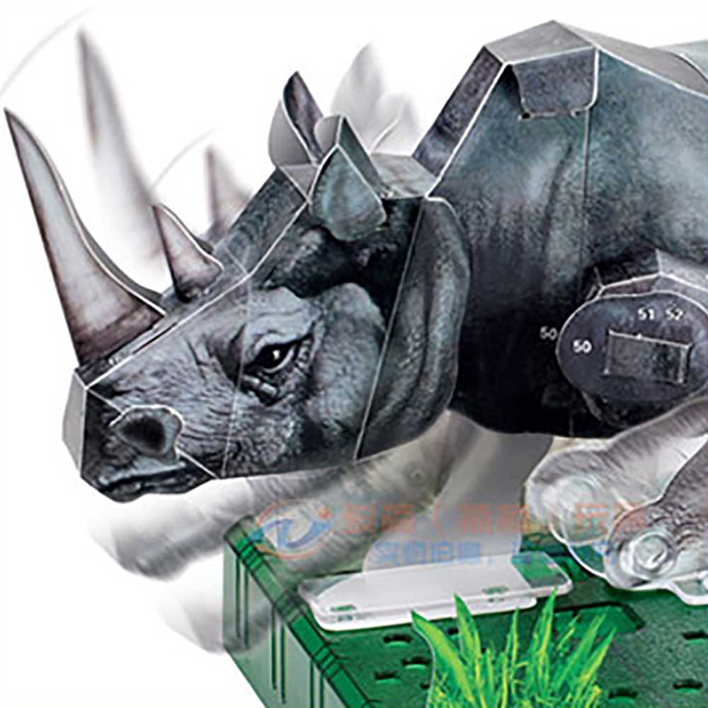 PANGM電動3D立體免裁剪STEM摺紙模型 (虎鯨)-STEM玩具-Kidrise🧒🏻STEM香港教育玩具｜STEAM科學實驗玩具｜STEM幼兒教育玩具｜啟智早教玩具｜蒙特梭利教具