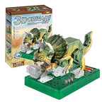 PANGM電動3D立體免裁剪STEM摺紙模型 (三角龍)-STEM玩具-Kidrise🧒🏻STEM香港教育玩具｜STEAM科學實驗玩具｜STEM幼兒教育玩具｜啟智早教玩具｜蒙特梭利教具