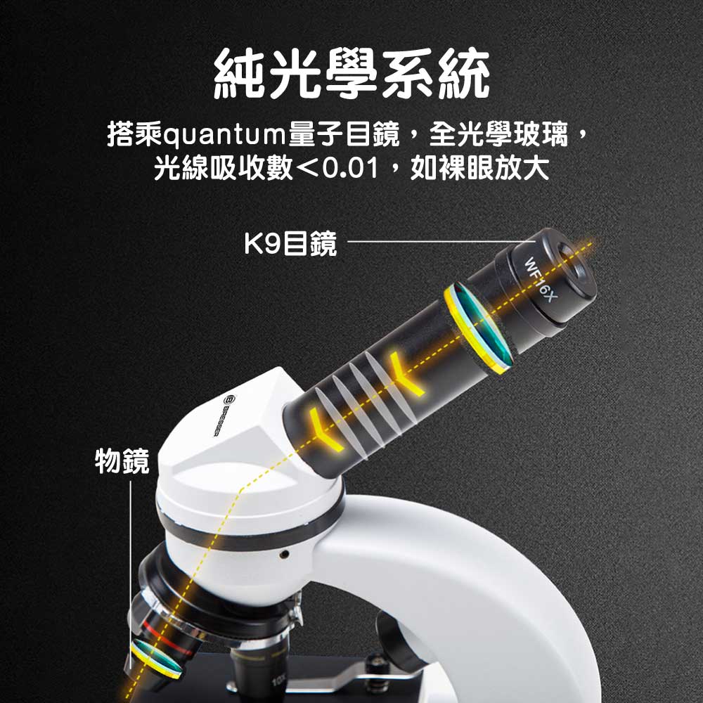 德國🇩🇪BRESSER 1600倍STEM實驗科教顯微鏡🔬(連空白標本載玻片)-STEM玩具-Kidrise🧒🏻STEM香港教育玩具｜STEAM科學實驗玩具｜STEM幼兒教育玩具｜啟智早教玩具｜蒙特梭利教具