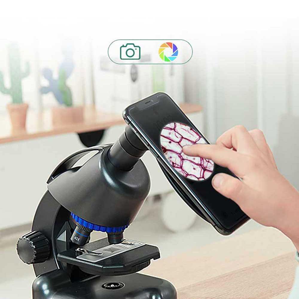 BRESSER兒童STEM🦠進階800倍科學顯微鏡🔬-STEM玩具-Kidrise🧒🏻STEM香港教育玩具｜STEAM科學實驗玩具｜STEM幼兒教育玩具｜啟智早教玩具｜蒙特梭利教具