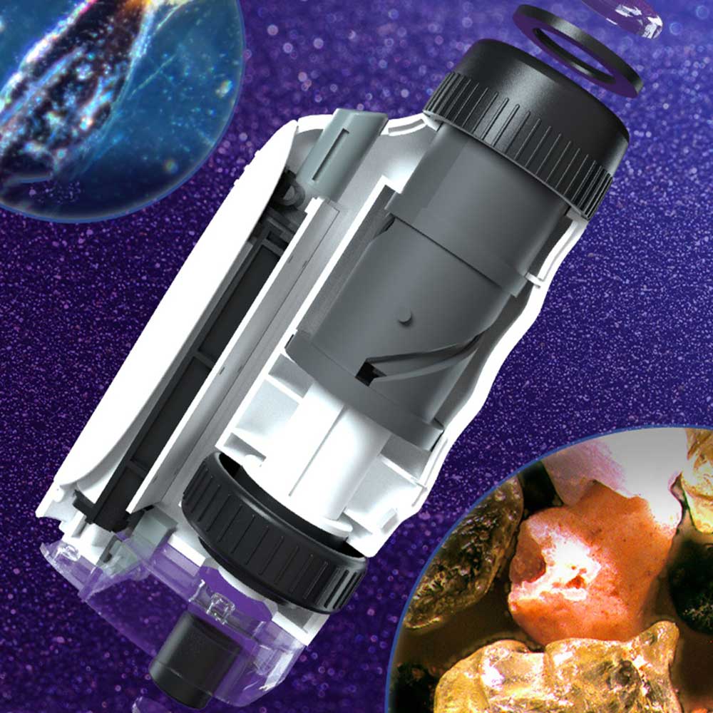 達爾文便攜式兒童科學顯微鏡 (連標本)-STEM玩具-Kidrise🧒🏻STEM香港教育玩具｜STEAM科學實驗玩具｜STEM幼兒教育玩具｜啟智早教玩具｜蒙特梭利教具