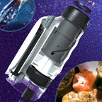 達爾文便攜式兒童科學顯微鏡 (連標本)-STEM玩具-Kidrise🧒🏻STEM香港教育玩具｜STEAM科學實驗玩具｜STEM幼兒教育玩具｜啟智早教玩具｜蒙特梭利教具