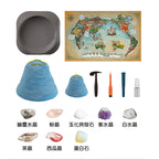 Science Can🇧🇿貝里斯大藍洞寶石💎兒童考古挖掘STEM玩具-STEM玩具-Kidrise🧒🏻STEM香港教育玩具｜STEAM科學實驗玩具｜STEM幼兒教育玩具｜啟智早教玩具｜蒙特梭利教具