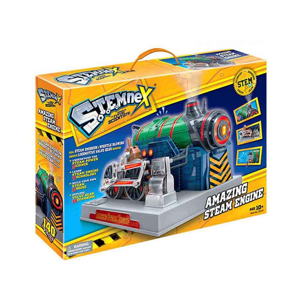 Amazing Toys STEMNEX🚂神奇蒸汽火車引擎STEM玩具-STEM玩具-Kidrise🧒🏻STEM香港教育玩具｜STEAM科學實驗玩具｜STEM幼兒教育玩具｜啟智早教玩具｜蒙特梭利教具