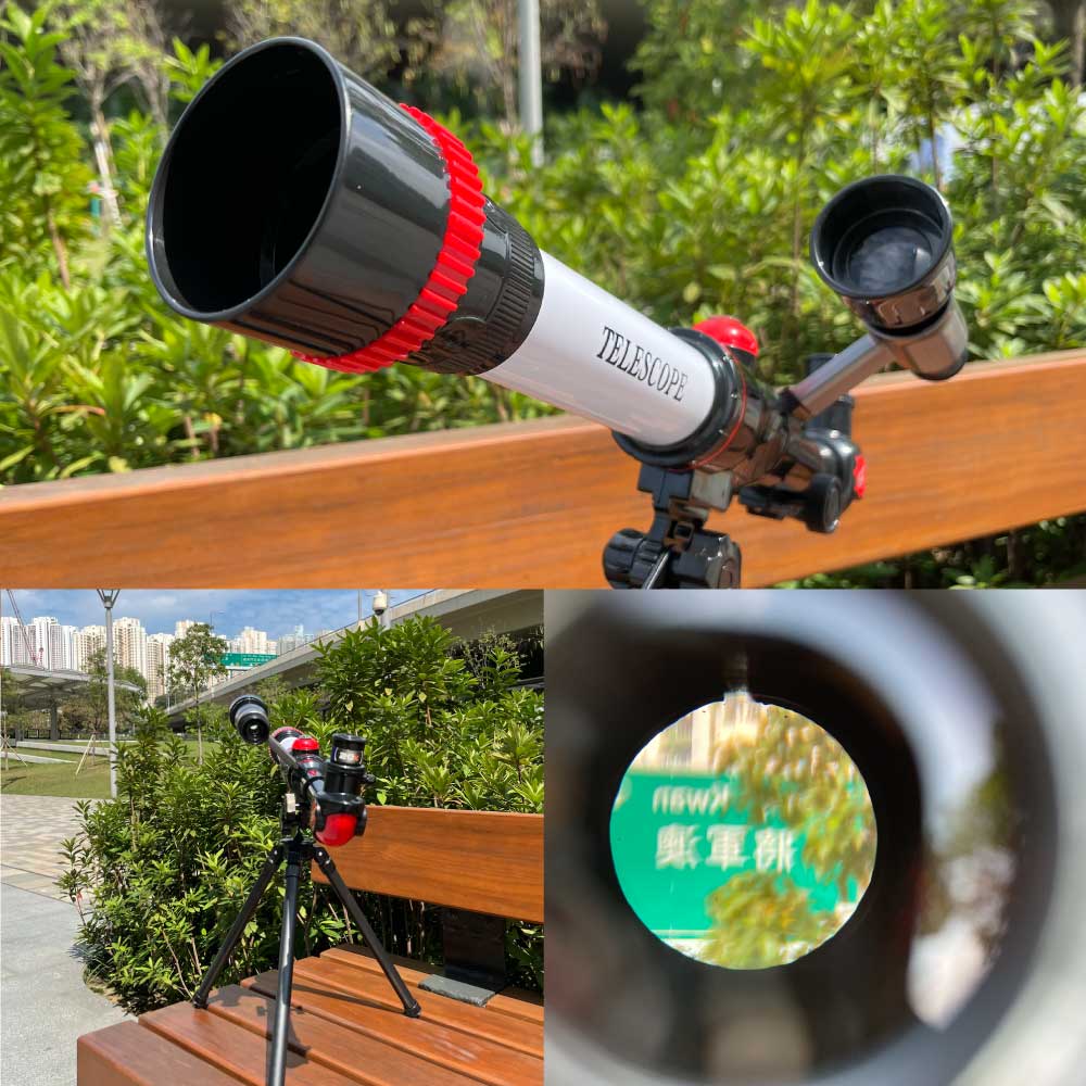 【觀塘自取】科學🛰️STEM兒童天文觀星望遠鏡🔭 (入門版)-STEM玩具-Kidrise🧒🏻STEM香港教育玩具｜STEAM科學實驗玩具｜STEM幼兒教育玩具｜啟智早教玩具｜蒙特梭利教具
