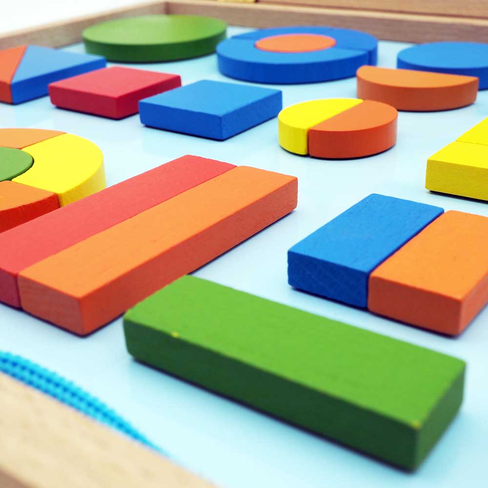 【觀塘自取】OCE木製磁力🌳幾何圖形STEAM積木拼圖-STEM玩具-Kidrise🧒🏻STEM香港教育玩具｜STEAM科學實驗玩具｜STEM幼兒教育玩具｜啟智早教玩具｜蒙特梭利教具