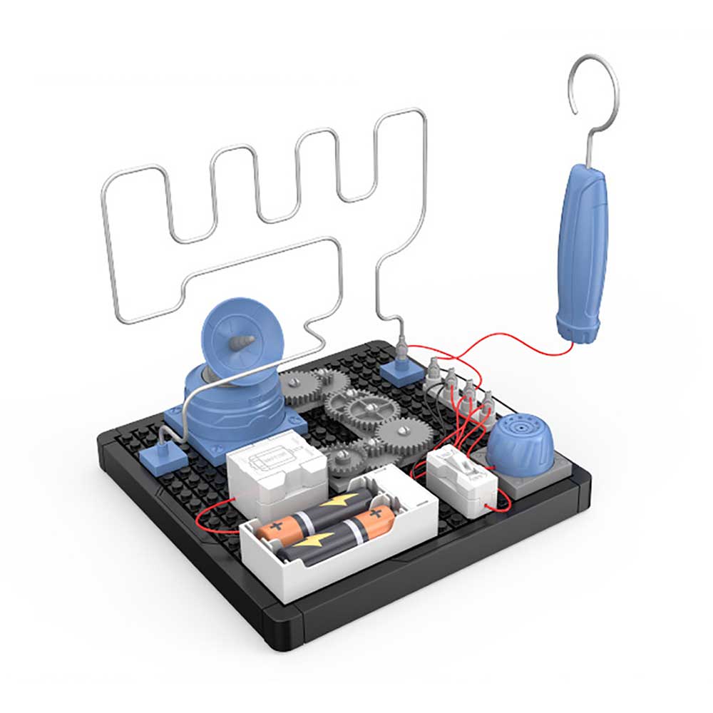 byjarda 科學電路小實驗套裝：DIY電磁迷宮實驗-STEM玩具-Kidrise🧒🏻STEM香港教育玩具｜STEAM科學實驗玩具｜STEM幼兒教育玩具｜啟智早教玩具｜蒙特梭利教具 Main image