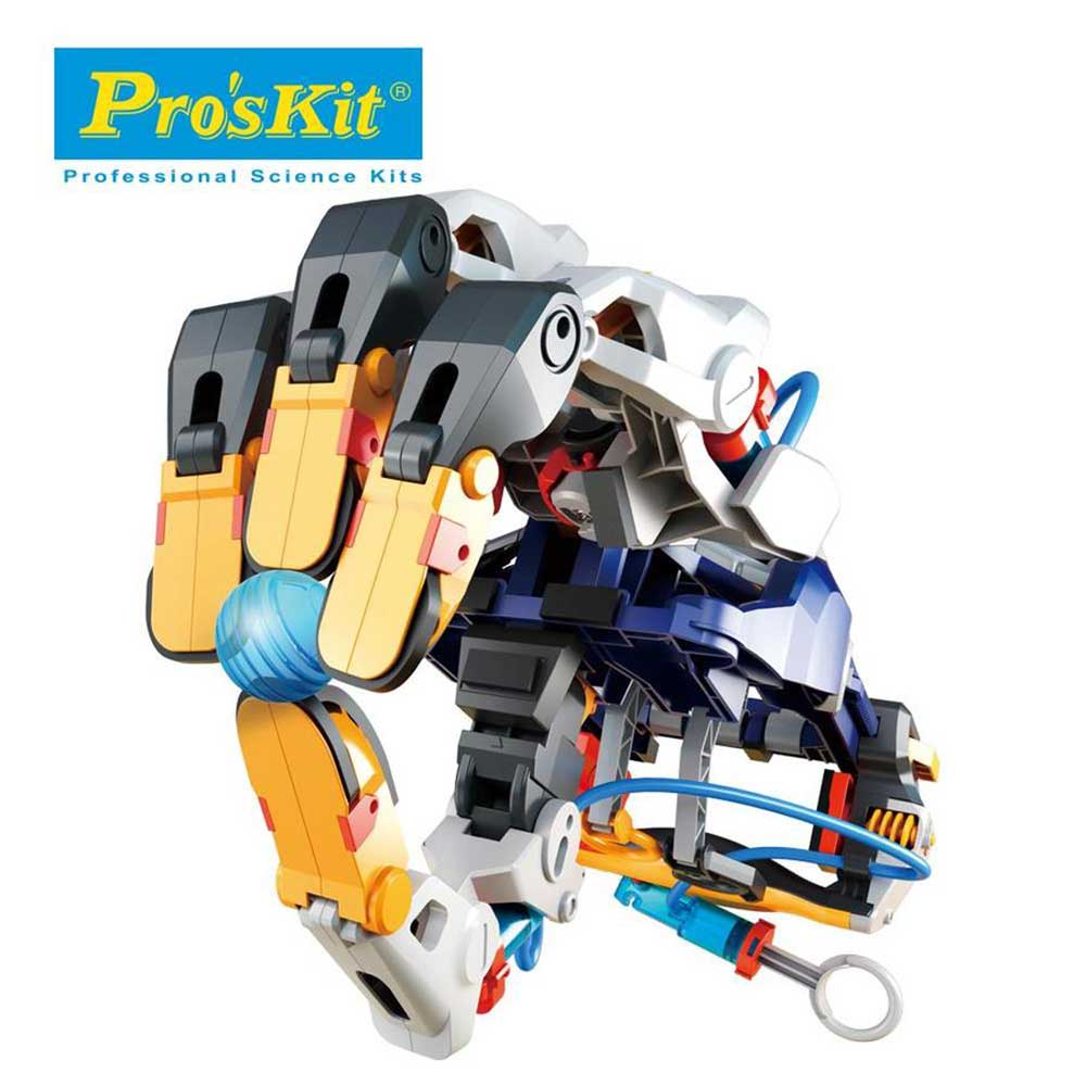 ProsKit GE-634液壓自組STEAM機械人手套🧤DIY抓夾鬼手🖐️-STEM玩具-Kidrise🧒🏻STEM香港教育玩具｜STEAM科學實驗玩具｜STEM幼兒教育玩具｜啟智早教玩具｜蒙特梭利教具