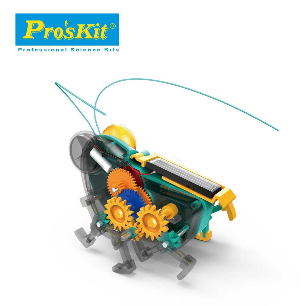 ProsKit GE-683 台灣寶工太陽能大眼蟲-STEM玩具-Kidrise🧒🏻STEM香港教育玩具｜STEAM科學實驗玩具｜STEM幼兒教育玩具｜啟智早教玩具｜蒙特梭利教具