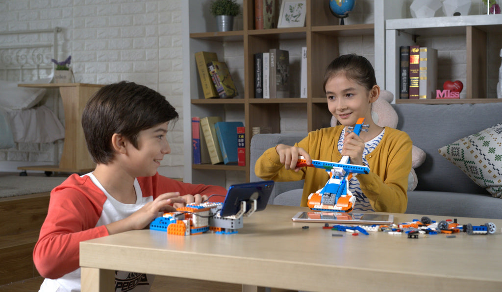 【觀塘自取】Apitor Robot-X STEM編程學習12合1機械人 (Scratch應用程式智能遙控)-STEM玩具-Kidrise🧒🏻STEM香港教育玩具｜STEAM科學實驗玩具｜STEM幼兒教育玩具｜啟智早教玩具｜蒙特梭利教具