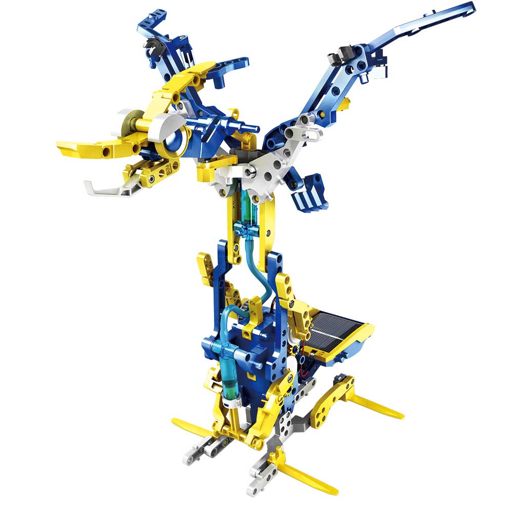 ProsKit GE-618太陽能自組STEM機械人☀️12合1百戰天龍🦖-STEM玩具-Kidrise🧒🏻STEM香港教育玩具｜STEAM科學實驗玩具｜STEM幼兒教育玩具｜啟智早教玩具｜蒙特梭利教具