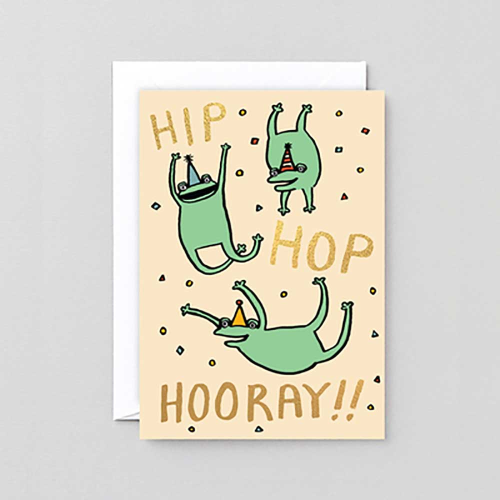 WRAP送禮祝賀生日卡 (青蛙款式)-增值服務-Kidrise🧒🏻STEM香港教育玩具｜STEAM科學實驗玩具｜STEM幼兒教育玩具｜啟智早教玩具｜蒙特梭利教具